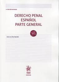 DERECHO PENAL ESPAÑOL PARTE GENERAL