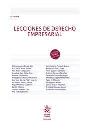 LECCIONES DE DERECHO EMPRESARIAL