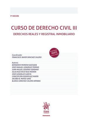 CURSO DE DERECHO CIVIL III