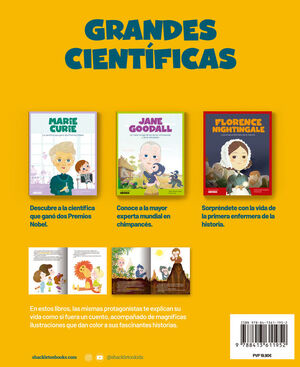 GRANDES CIENTÍFICAS PACK 3 LIBROS