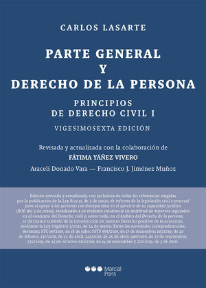 PARTE GENERAL Y DERECHO DE LA PERSONA