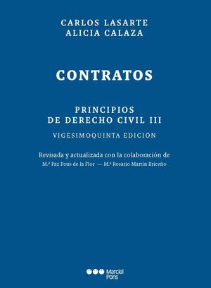 PRINCIPIOS DE DERECHO CIVIL TOMO III CONTRATOS