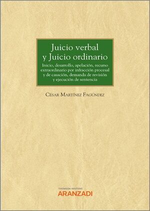 JUICIO VERBAL Y JUICIO ORDINARIO