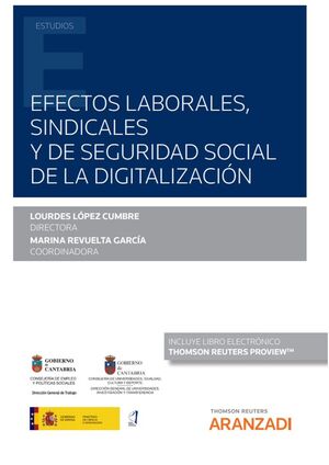 EFECTOS LABORALES SINDICALES Y DE SEGURIDAD SOCIAL DE LA DIGITALIZACION