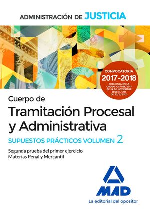 CUERPO DE TRAMITACIÓN PROCESAL Y ADMINISTRATIVA DE LA ADMINISTRACIÓN DE JUSTICIA