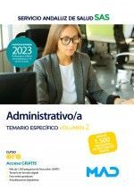 ADMINISTRATIVO/A SAS TEMARIO ESPECÍFICO VOLUMEN 2