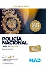 POLICÍA NACIONAL ESCALA BÁSICA TEMARIO VOLUMEN 1