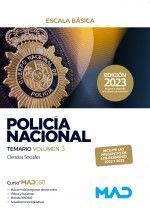 POLICÍA NACIONAL ESCALA BÁSICA TEMARIO VOLUMEN 3
