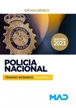 POLICÍA NACIONAL ESCALA BÁSICA TEMARIO INTENSIVO VOLUMEN 2