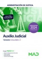 AUXILIO JUDICIAL ADMINISTRACIÓN DE JUSTICIA TEMARIO VOLUMEN 2