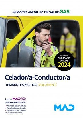 CELADOR/A CONDUCTOR/A SAS TEMARIO ESPECÍFICO VOLUMEN 2