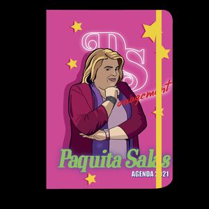 AGENDA BOLSILLO PAQUITA SALAS 2021 SEMANA VISTA
