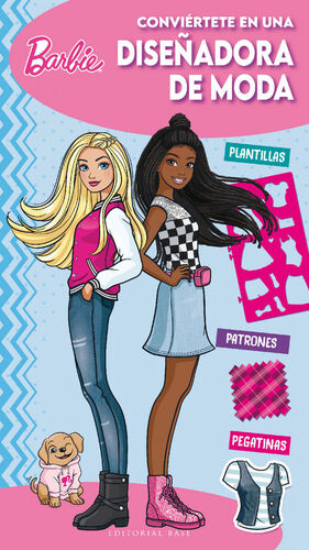 BARBIE CONVIÉRTETE EN UNA DISEÑADORA DE MODA ROSA