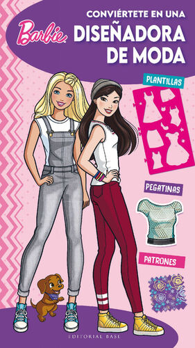 BARBIE CONVIÉRTETE EN UNA DISEÑADORA DE MODA VIOLETA