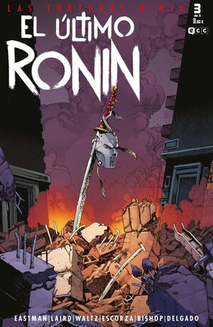 LAS TORTUGAS NINJA EL ÚLTIMO RONIN 3 DE 5