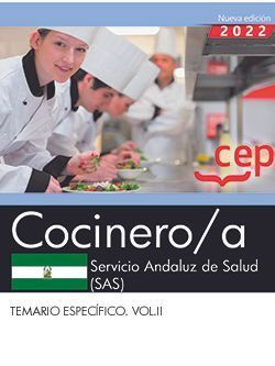 COCINERO/A SAS TEMARIO ESPECIFICO VOLUMEN 2
