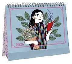 MARÍA HESSE CALENDARIO DE MESA 2026