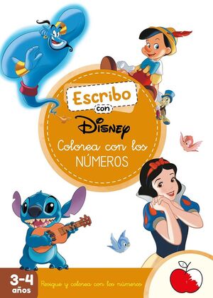 APRENDO CON DISNEY COLOREA CON LOS NÚMEROS