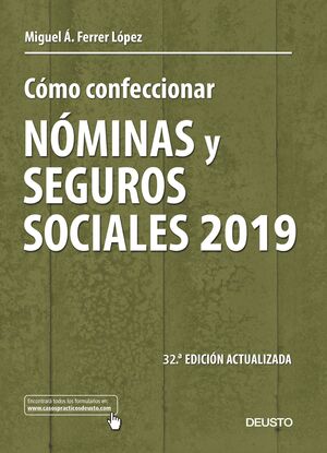 CÓMO CONFECCIONAR NÓMINAS Y SEGUROS SOCIALES 2019