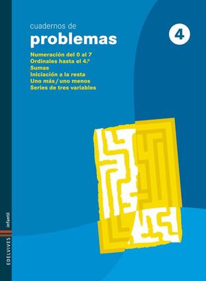 CUADERNO 4 DE PROBLEMAS (INFANTIL)
