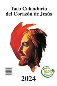 TACO CALENDARIO DEL CORAZÓN DE JESÚS GIGANTE 2024