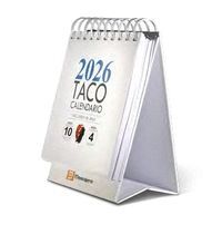 TACO CALENDARIO 2026 SAGRADO CORAZON DE JESUS MESA