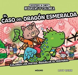 RESUELVE Y COLOREA EL CASO DEL DRAGÓN ESMERALDA
