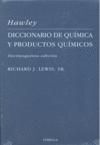 HAWLEY DICCIONARIO DE QUIMICA Y PRODUCTOS QUIMICOS