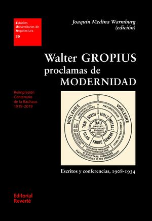 WALTER GROPIUS PROCLAMAS DE MODERNIDAD