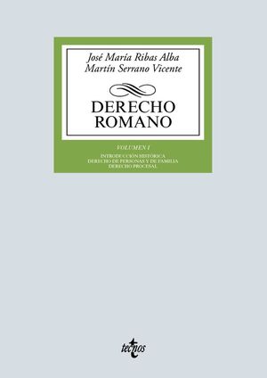 DERECHO ROMANO VOLUMEN I
