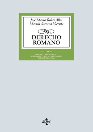 DERECHO ROMANO VOLUMEN I