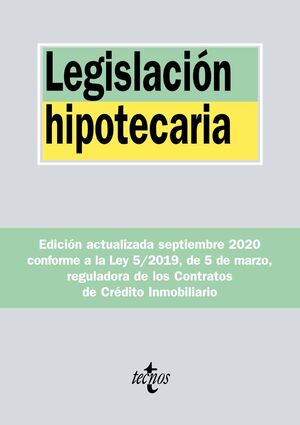 LEGISLACIÓN HIPOTECARIA