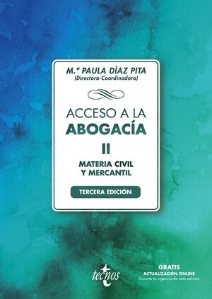 ACCESO A LA ABOGACÍA II MATERIA CIVIL Y MERCANTIL