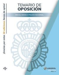 ESTUCHE 4 VOLUMENES TEMARIO OPOSICION POLICIA NACIONAL ESCALA BASICA