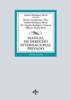 MANUAL DE DERECHO INTERNACIONAL PRIVADO