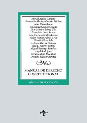 MANUAL DE DERECHO CONSTITUCIONAL