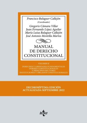 MANUAL DE DERECHO CONSTITUCIONAL VOLUMEN  II