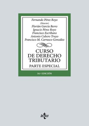 CURSO DE DERECHO TRIBUTARIO PARTE ESPECIAL