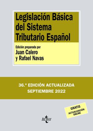 LEGISLACIÓN BÁSICA DEL SISTEMA TRIBUTARIO ESPAÑOL
