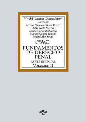 FUNDAMENTOS DE DERECHO PENAL PARTE ESPECIAL VOLUMEN II