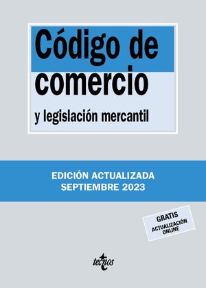CODIGO DE COMERCIO Y LEGISLACIÓN MERCANTIL