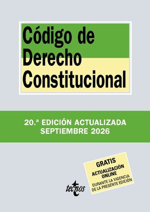 CÓDIGO DE DERECHO CONSTITUCIONAL 2026
