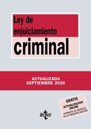 LEY DE ENJUICIAMIENTO CRIMINAL 2026
