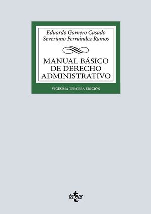 MANUAL BÁSICO DE DERECHO ADMINISTRATIVO 23 ED