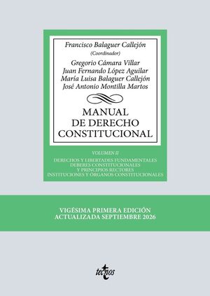 MANUAL DE DERECHO CONSTITUCIONAL 21 ED