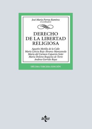 DERECHO DE LA LIBERTAD RELIGIOSA 13 ED
