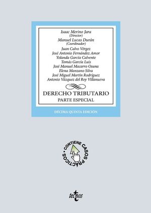 DERECHO TRIBUTARIO PARTE ESPECIAL 15 ED