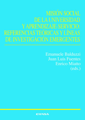 MISIÓN SOCIAL DE LA UNIVERSIDAD Y APRENDIZAJE-SERVICIO