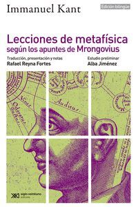 LECCIONES DE METAFÍSICA SEGÚN LOS APUNTES DE MRONGOVIUS