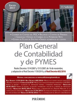 PLAN GENERAL DE CONTABILIDAD Y DE PYMES